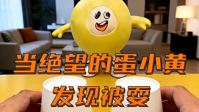 当蛋小黄发现自己被耍