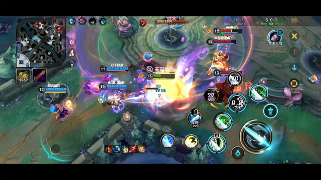 直播录屏，半血五杀送给大家