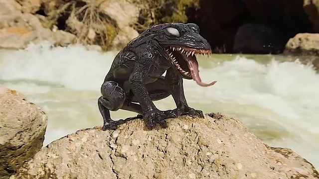 这玩楞比飞机飞的还快，还高，太逆天，毒液大战异噬体