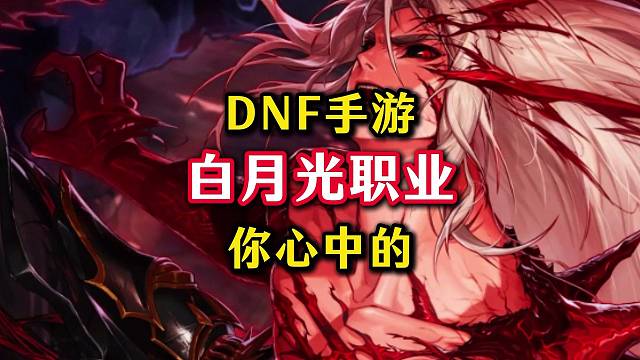 DNF手游你有你心中的白月光职业嘛。