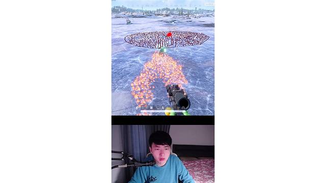 放了一个大烟花