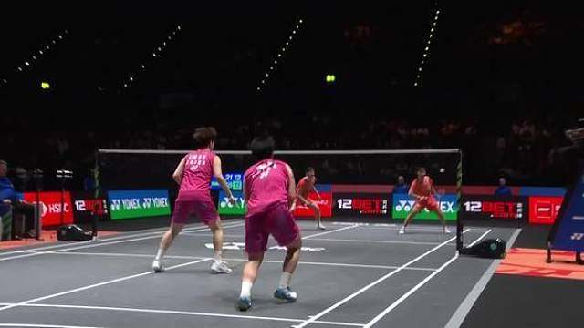 2026全英羽毛球公开赛女双巅峰对决：谭宁/刘圣书直落两局力克白荷娜/李绍希，高燃集锦原声沉浸版  