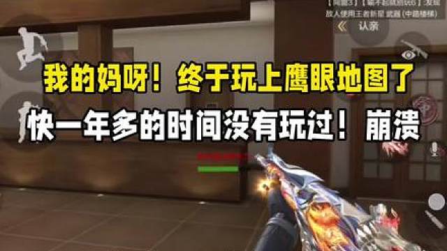 整整一年了！终于玩上鹰眼地图了！这匹配机制太扯了！