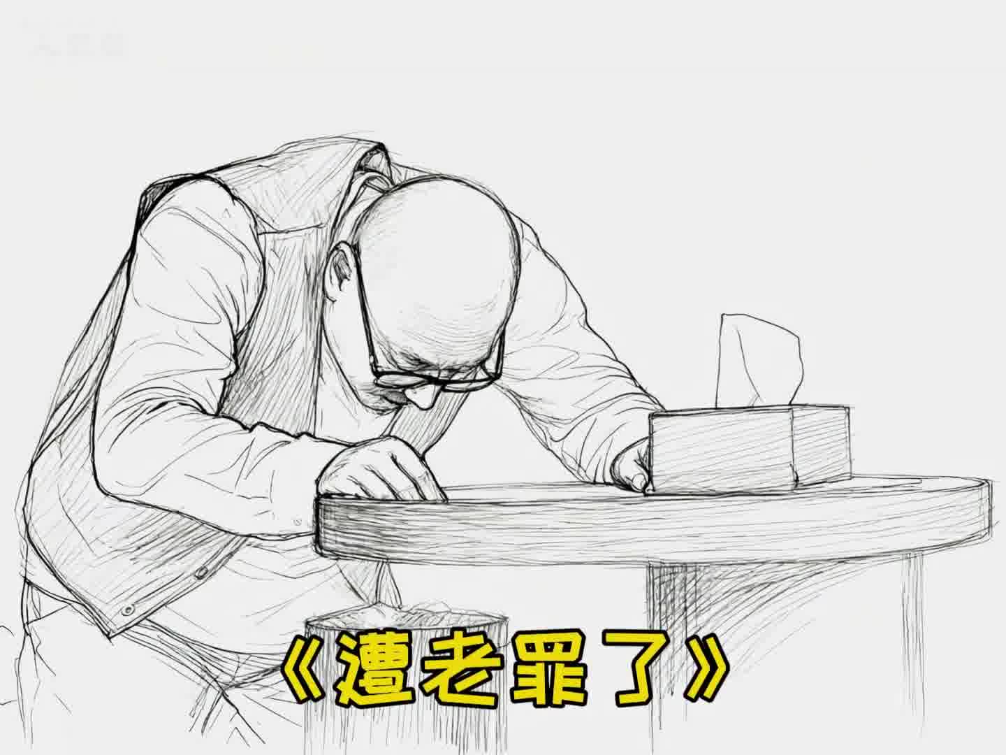 老爸：跟着你俩真是遭老罪了