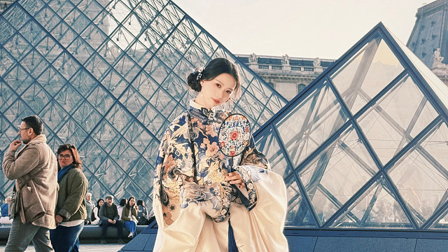 当汉服遇见巴黎时装周