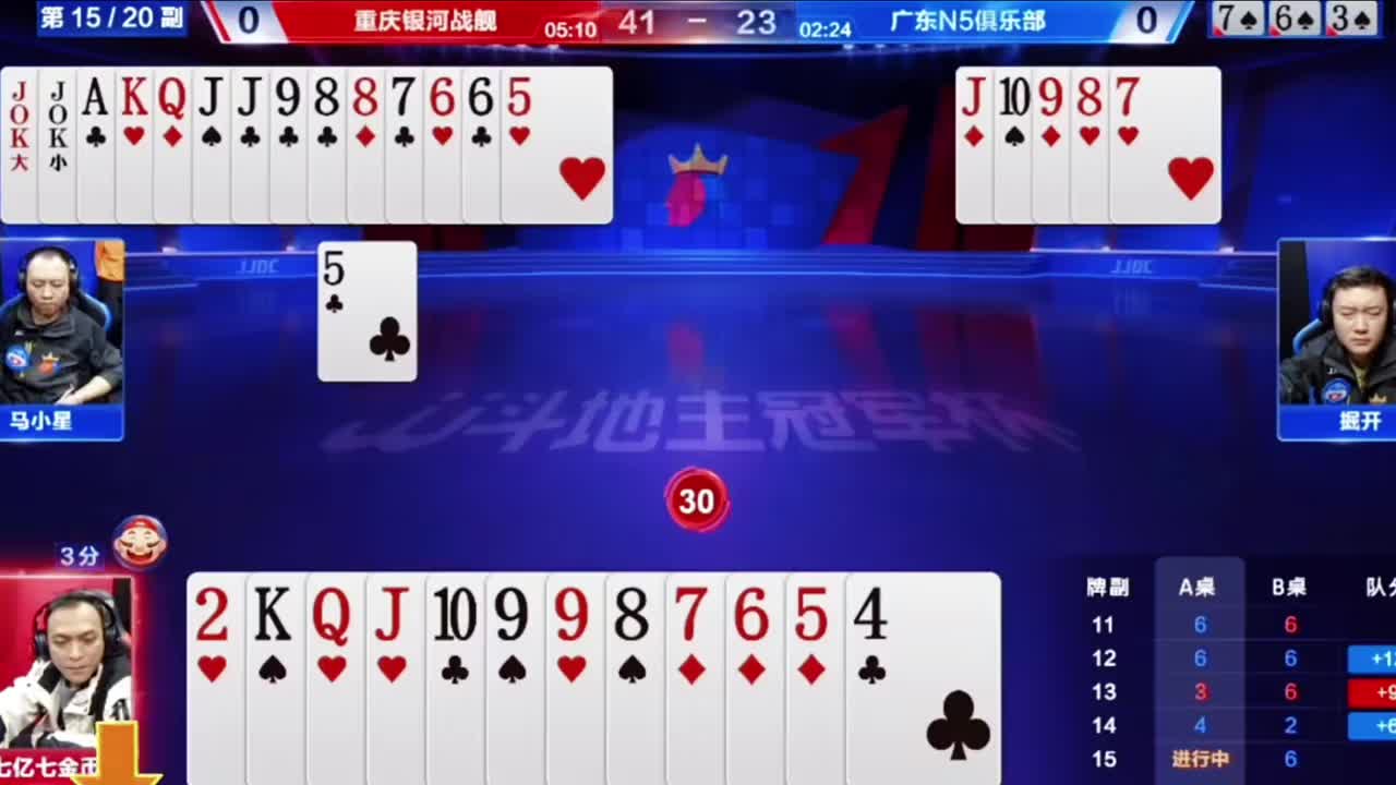 考验马小星能不能送出5-9了