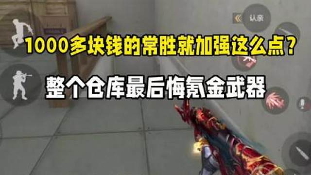 1000多块钱的常胜就加强这么点？整个仓库最后悔的氪金武器啊