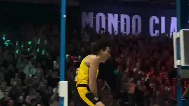 人类高度极限再次改写！杜普兰蒂斯6米31第15次破世界纪录