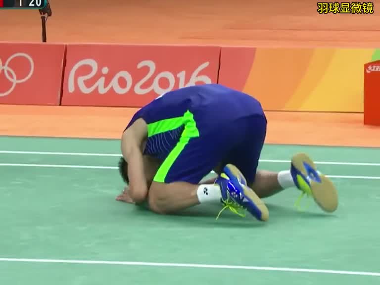 这就是李宗伟的命吧，真的拼尽全力了