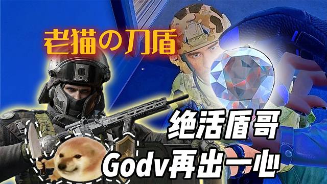 这就是绝活盾哥带来的安全感吗？Godv再出一心！！！