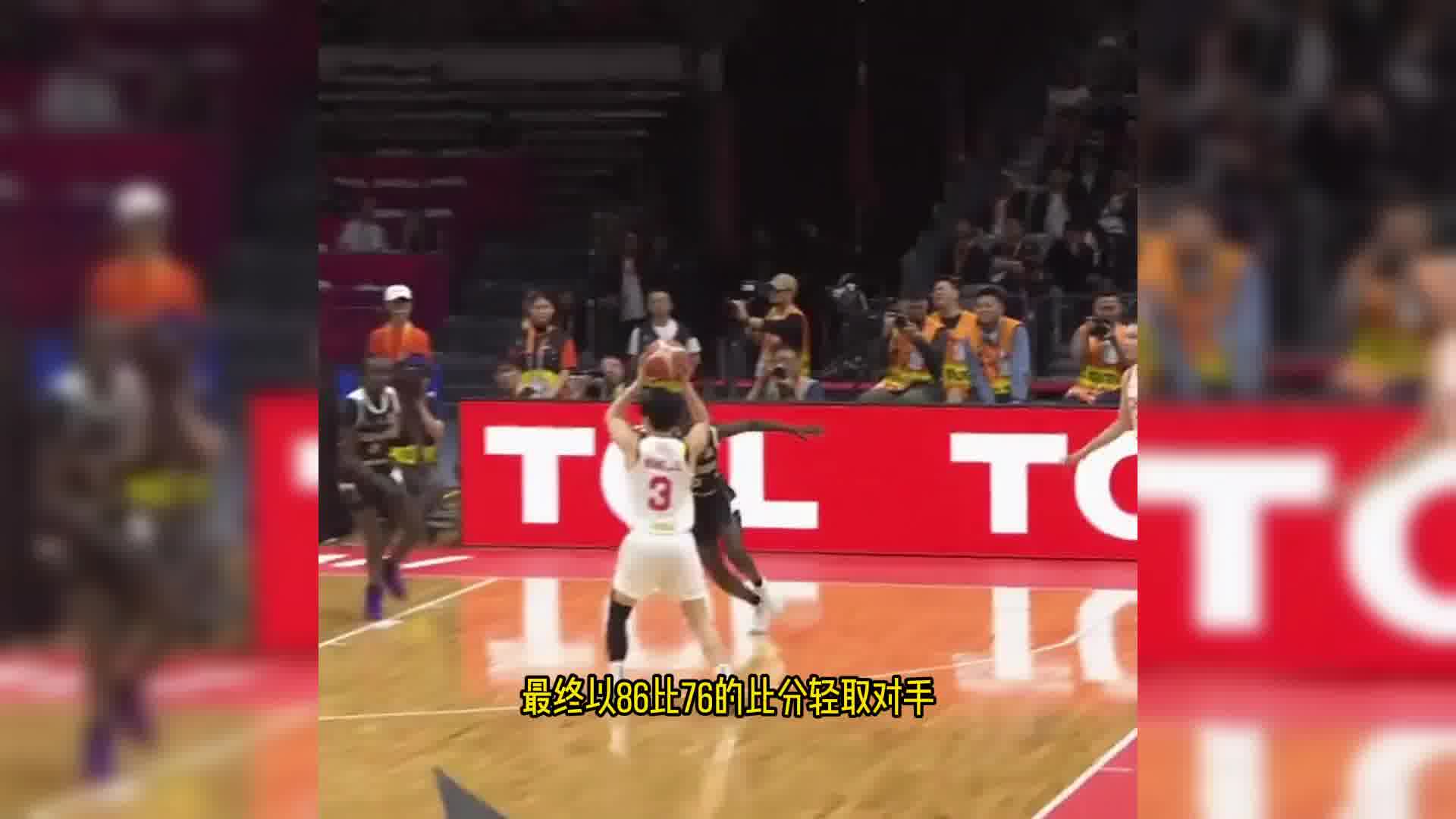 全队5人得分上双，王思雨17 5 4！世预赛中国女篮轻取南苏丹