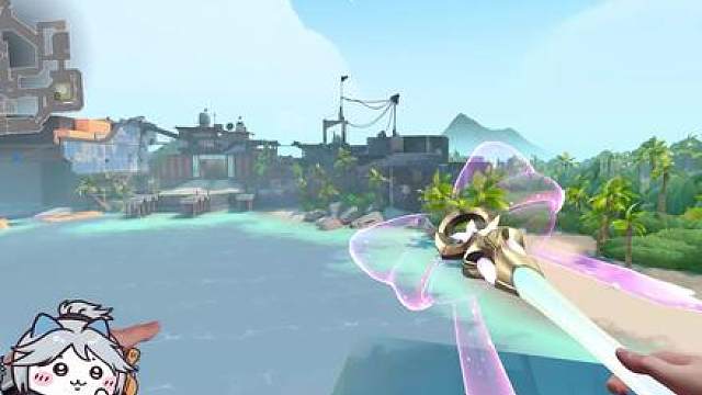 宝宝 今天我们来学奶妈的防守道具叭（微风岛屿）