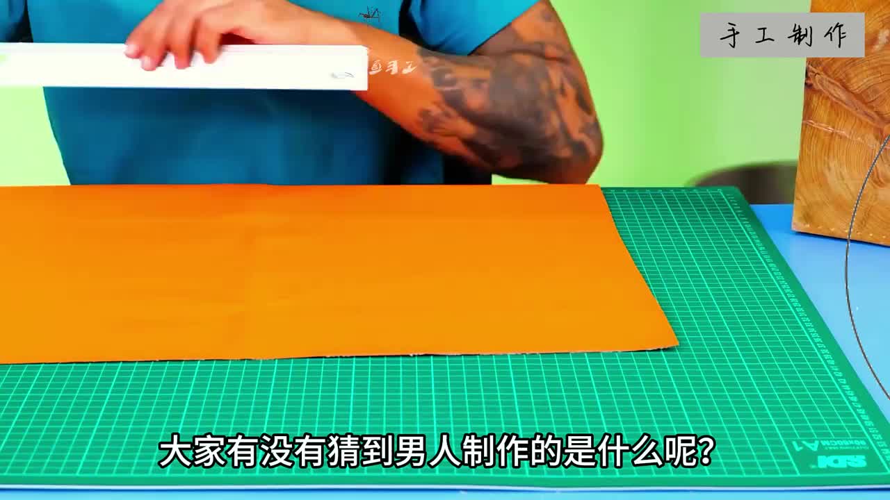 用一块普通的烂木头制作出的成品