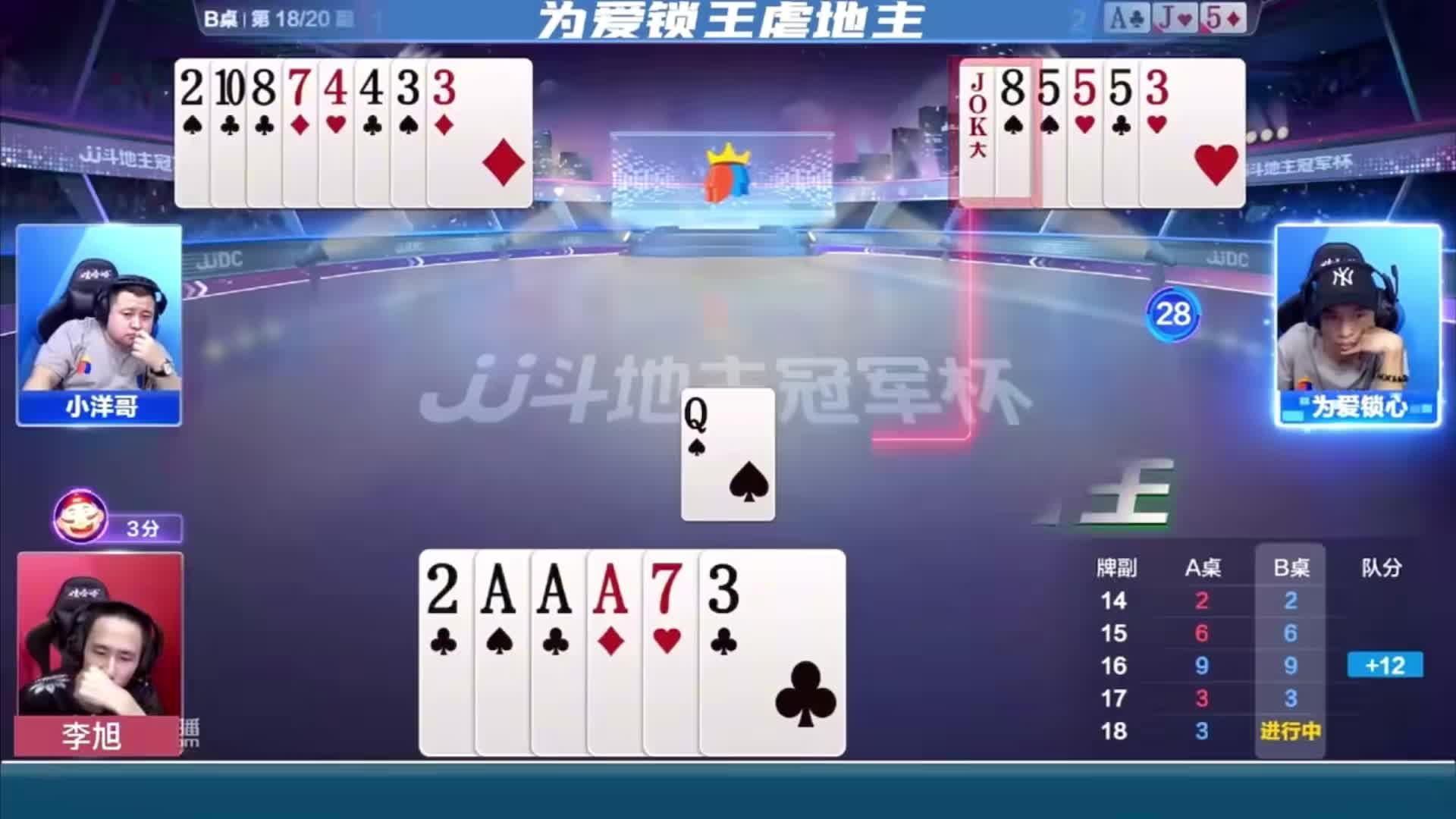 为爱锁王虐地主