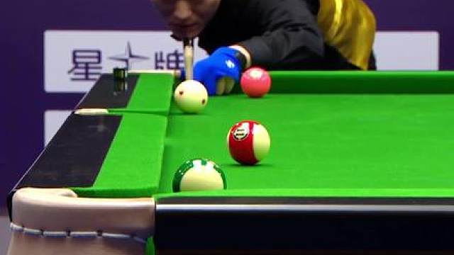 代勇一杆双重保险防守，被楚秉杰一杆轻松破解，真是有些出人意料