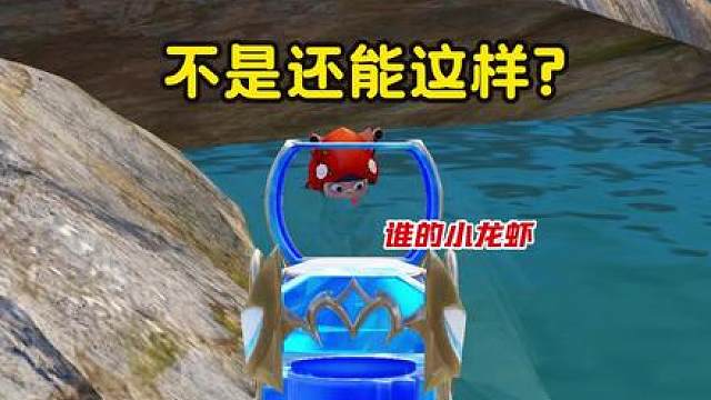 偶遇一只小龙虾笑死我了