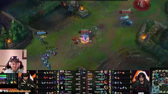 感觉今天GALA状态真的好差

Uzi看JDG被GEN零封后直言：这两队不是一个等级，Chovy太猛