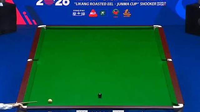 赵心童决胜局疯狂输出！单手击球5库黑球全场欢呼，5-4绝杀龙泽皇