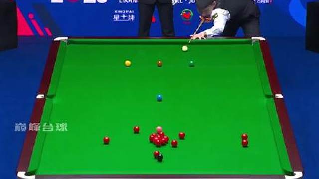 世界公开赛64进32轮次中，赵心童以5比4战胜龙泽煌，惊险晋级32强！赵心童 世界公开赛