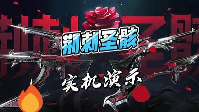 玫瑰套荆刺圣骸全皮肤实机演示