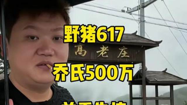 野猪617乔氏500万首秀告捷！