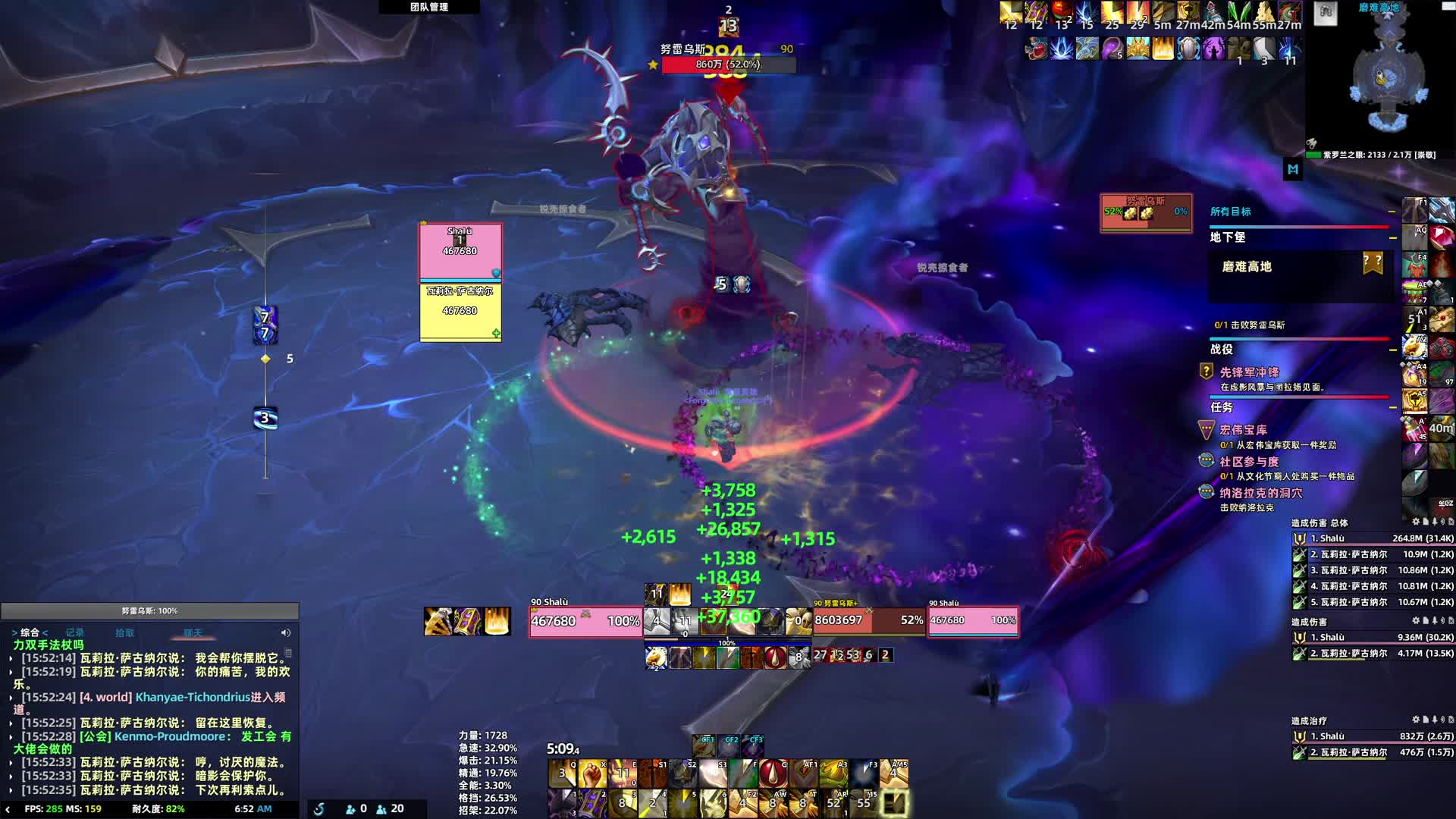 12.0地下堡双问号？？努雷乌斯杀戮防骑视角