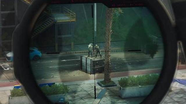 我在玻璃后面看到了一切…