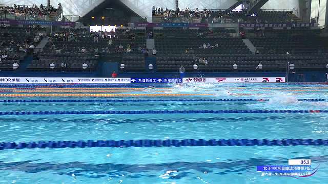 道格拉斯·凯特 100米自由泳预赛 中国游泳公开赛