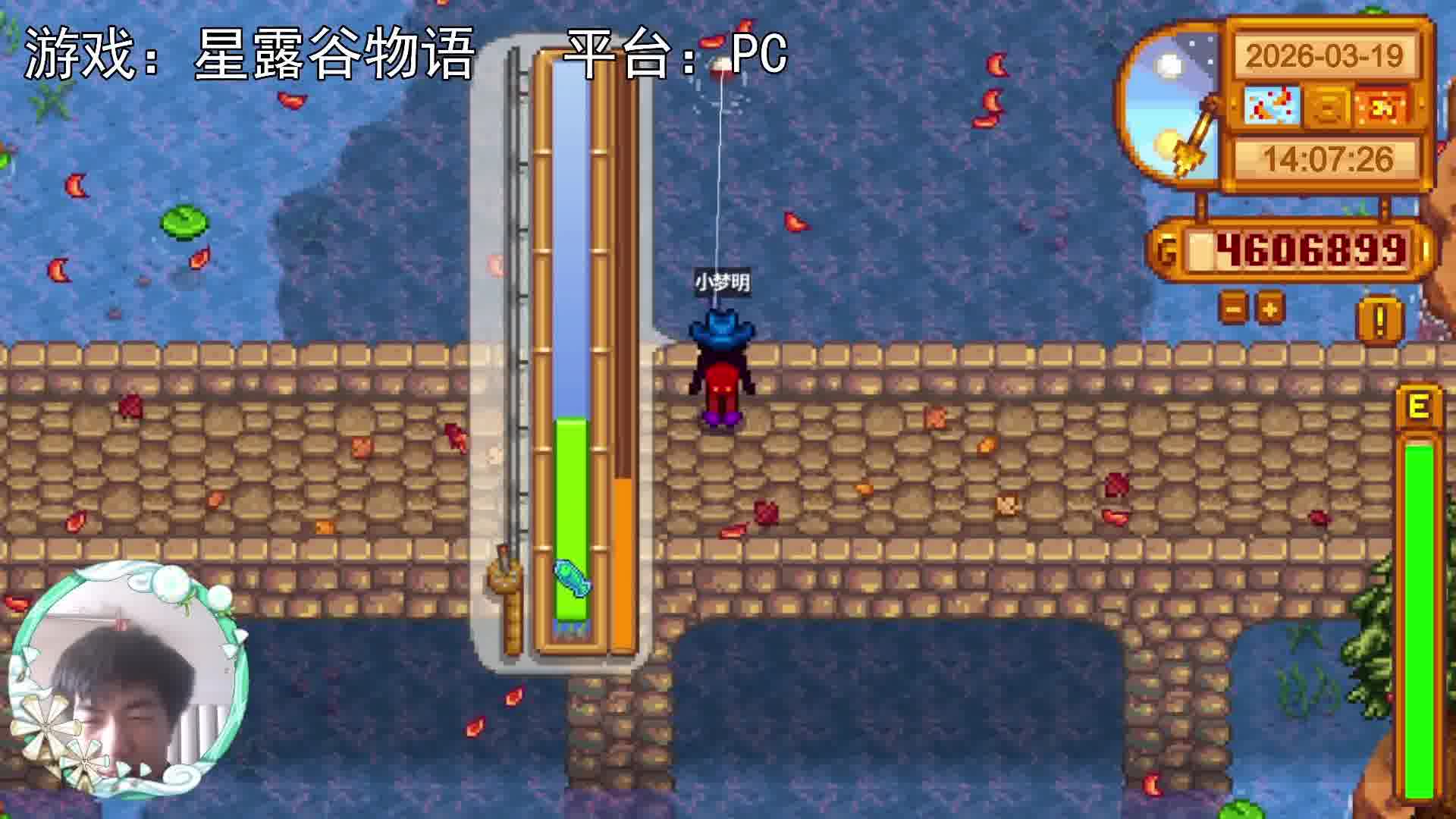 【星露谷物语】大桥钓鱼，钓条狗？