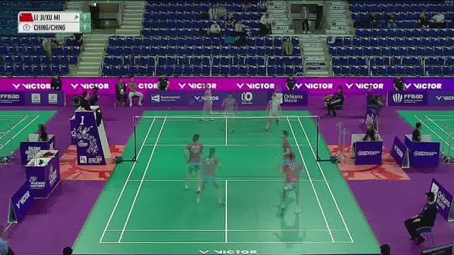 鲍骊婧/罗徐敏降维打击，前后场配合默契拉满