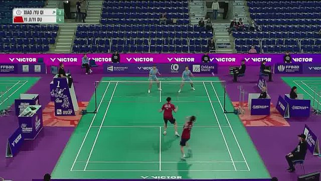 多拍相持不在话下，李怡婧/王漪朵转守为攻