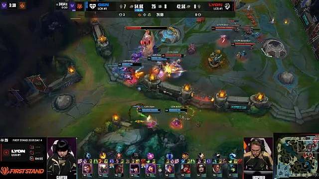 没有任何悬念，GEN轻松战胜LYON，挺进半决赛，这几天比赛看下来，我只能说GEN的对手是BLG，和