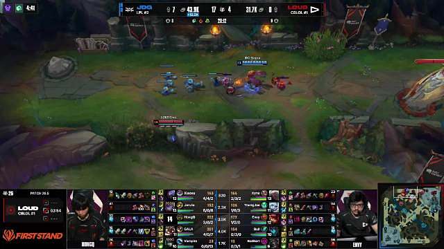 小组赛第四日

【JDG 3:0 LOUD】恭喜 拿下第三局比赛胜利，赢下比赛！
【本局MVP】JD