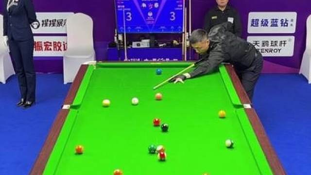 败部突围，剑指正赛 谁知道薛珍麒的中式八球水平能不能有7.4档？