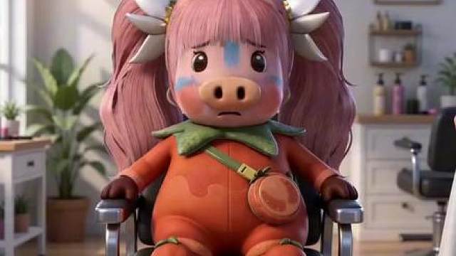 小番茄的新发型可爱嘛？