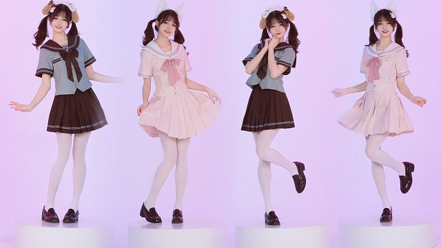 叮！是谁定制的纯白系jk小手办o(v)o