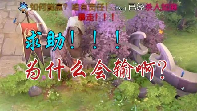 【弹幕求助系列】老师们！帮我看看为什么五杀暴走了还是输了啊？？？