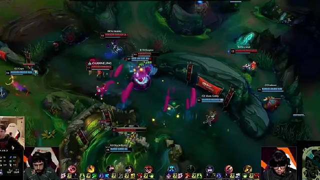 姿态：闹剧！

BFX被G2爆冷零封淘汰出局，让人大跌眼镜！

帽皇笑嘻了：这也能赢？但第三把，Ca