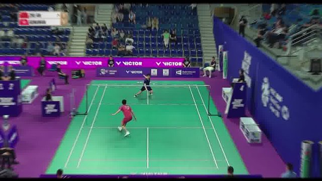 胡哲安进攻衔接迅速 轻松取胜毫无压力