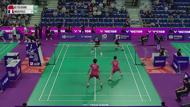 胡珂源/林祥毅关键分不手软 暴力扣杀直接拿分