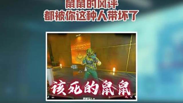 一鼠作恶，全图的鼠鼠跟着遭殃！鼠鼠风评都被这种人带坏了！