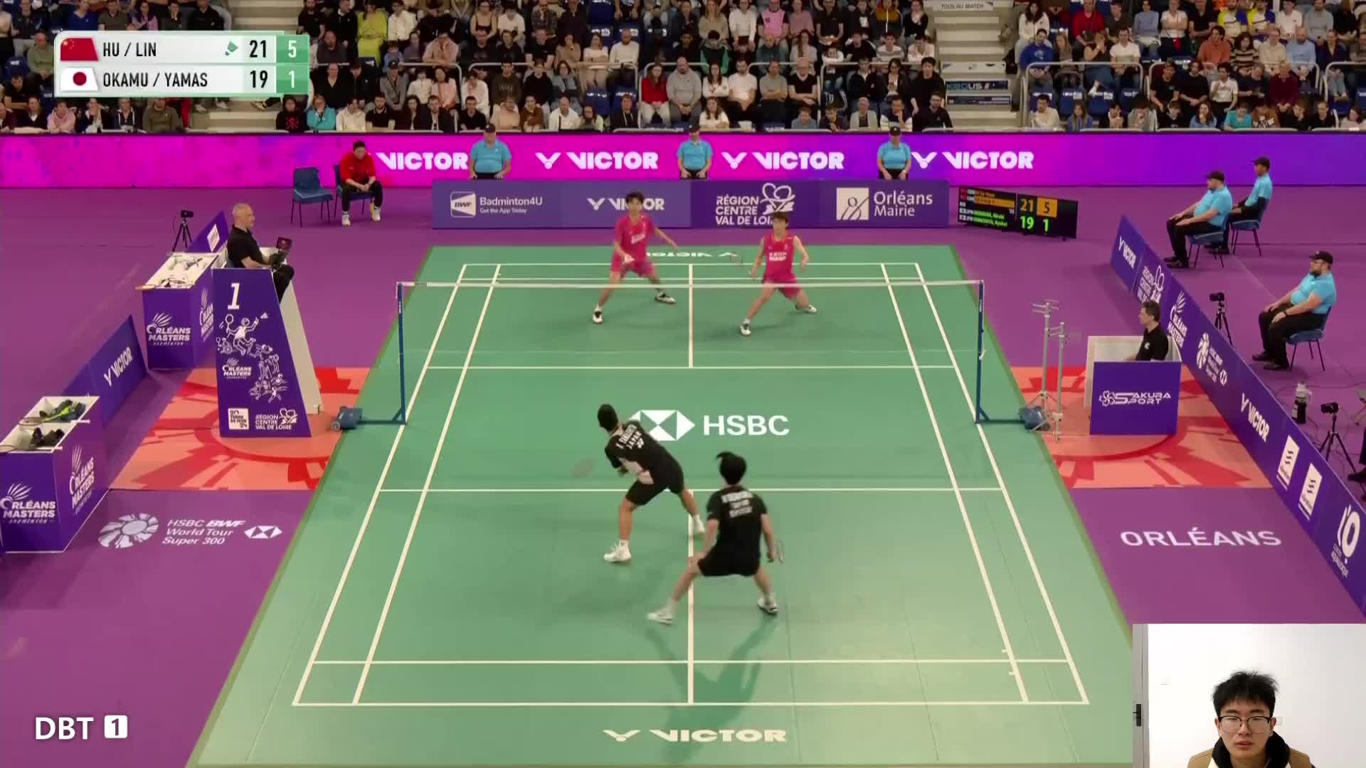 BWF羽毛球赛事片段1