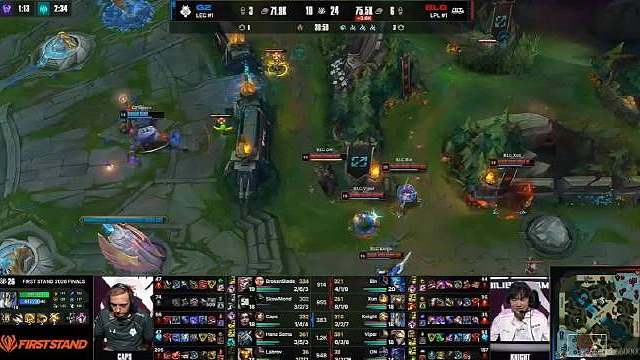 Bin是世一上！在中路崩盘的情况下，Bin格温边路撕开G2防线，以MVP的姿态带队扳平比分，两队回到