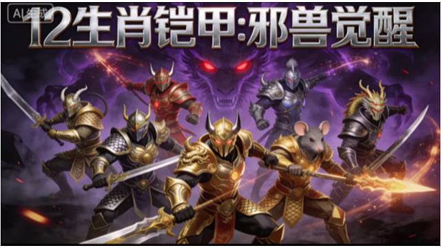 12生肖铠甲合体！邪兽觉醒，燃爆全场！