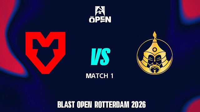 【回放】MOUZ vs TheMongolZ-1 BLAST鹿特丹公开赛2026