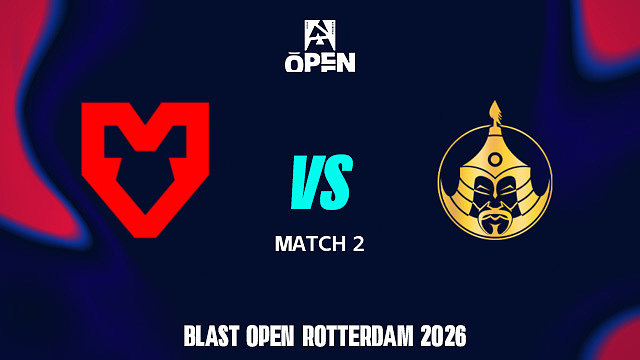【回放】MOUZ vs TheMongolZ-2 BLAST鹿特丹公开赛2026