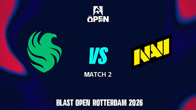 【回放】Falcons vs NAVI-2 BLAST鹿特丹公开赛2026