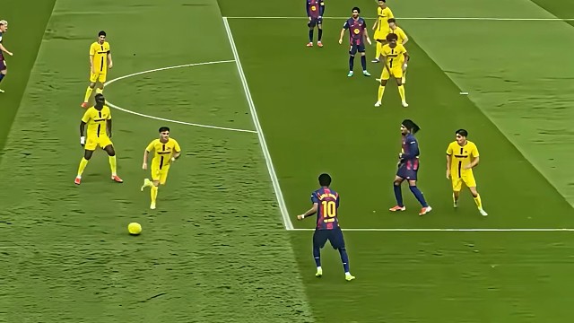 灵性不减！亚马尔牛尾巴过人，大个子也有细腻操作