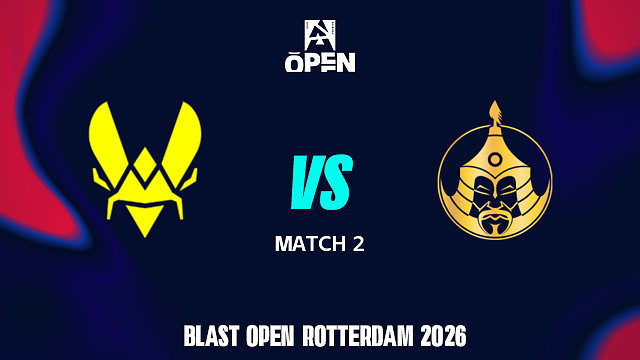 【回放】Vitality vs TheMongolZ-2 BLAST鹿特丹公开赛2026