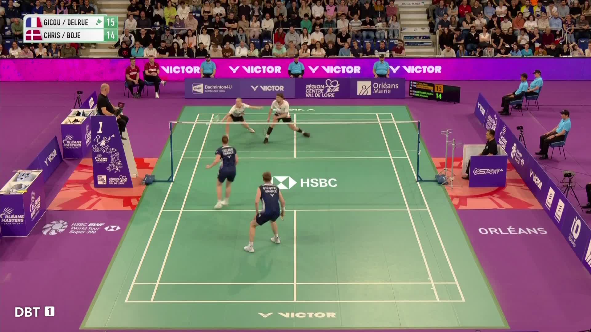 吉凯尔/德尔吕vs马蒂亚斯/博尔法国奥尔良大师赛决赛